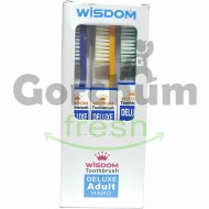 Wisdom Deluxe Adult Medium Toothbrush 