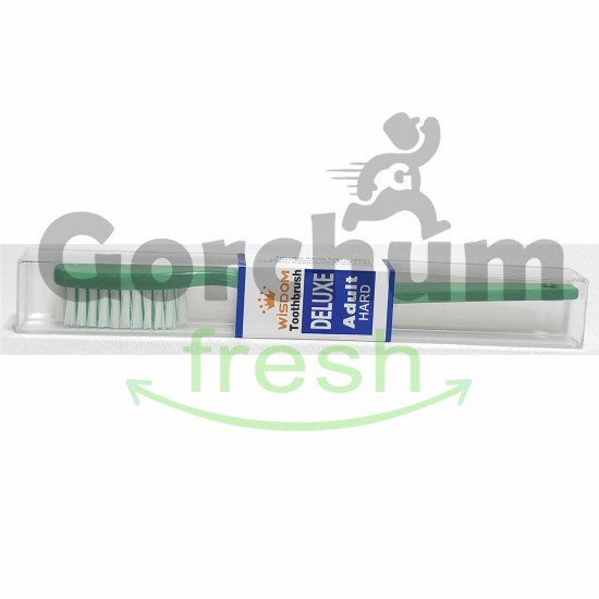 Wisdom Deluxe Adult Soft Toothbrush 