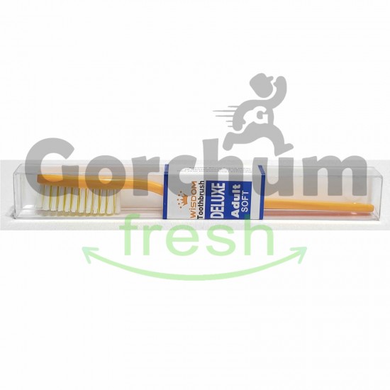 Wisdom Deluxe Adult Medium Toothbrush 