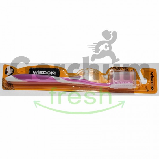 Wisdom Hard Toothbrush With Cap