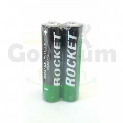 Rocket Ultra Green AAA Dry Battery 1.5 Volts 2 Batteries