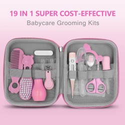 19-in-1 Baby Grooming Kit - Pink