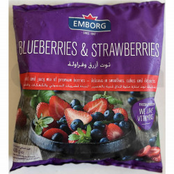 Emborg Blueberries And Strawberries 400g