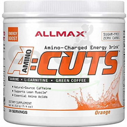 Allmax Cutz Amino Charged Energy Drink Orange 