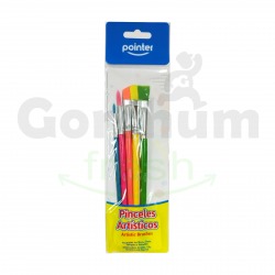 Pointer Artist Brush 6pc 3yr +