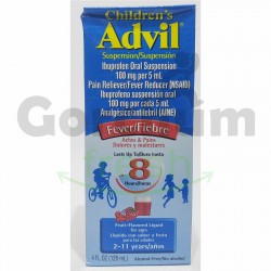 Advil Childrens Fever Fruit Flavored Suspension 4 floz
